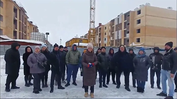 Дольщики долгостроя в Мичуринском пошли единым фронтом на застройщика Шикунова "Монолит"
